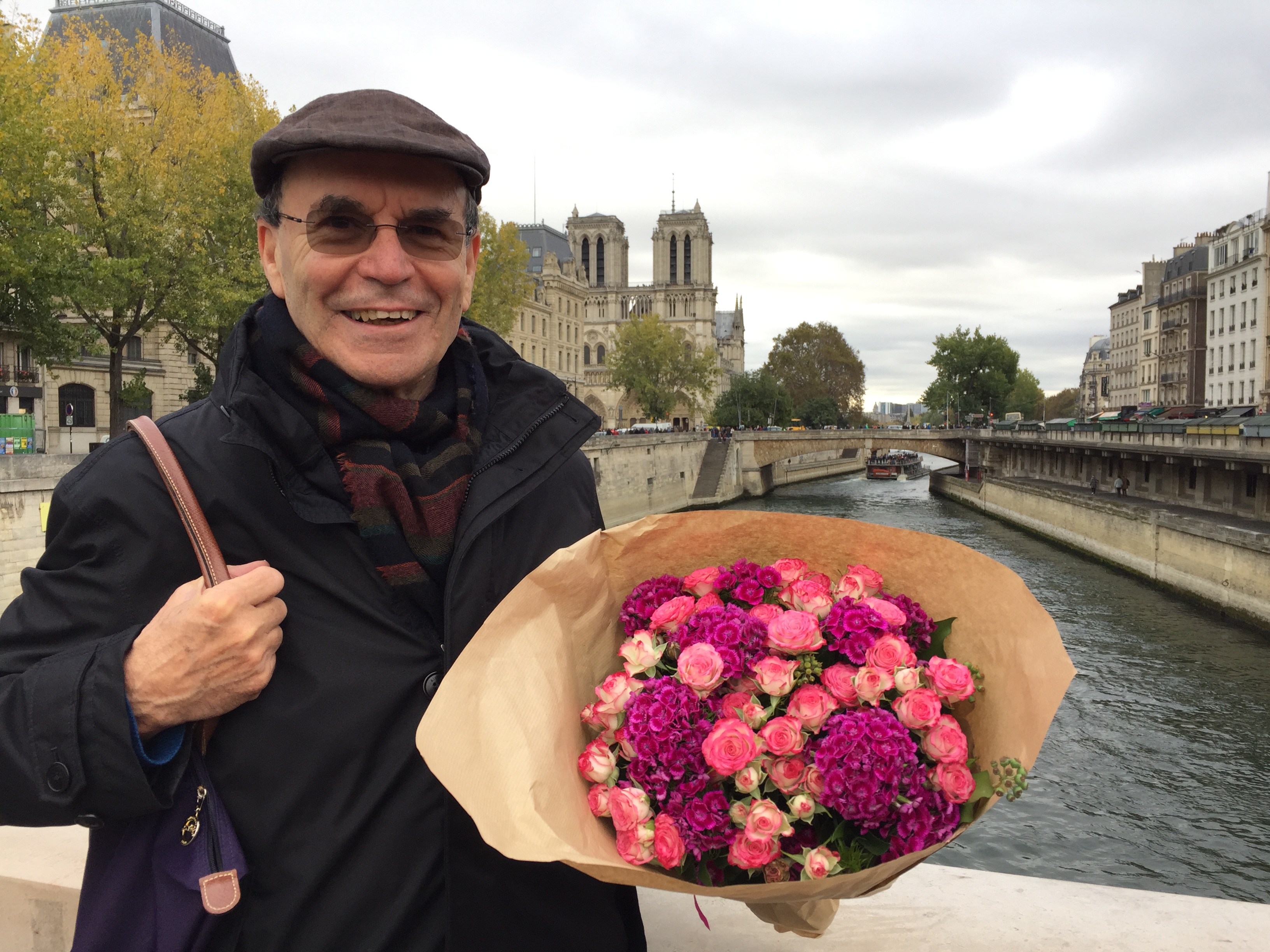 Le peintre et ses fleurs